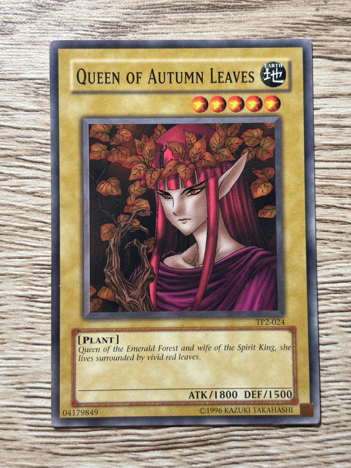 Queen of the Autumn Leaves TP2-024 Tournament Pack 2 LP Yu-Gi-Oh! TP2-024