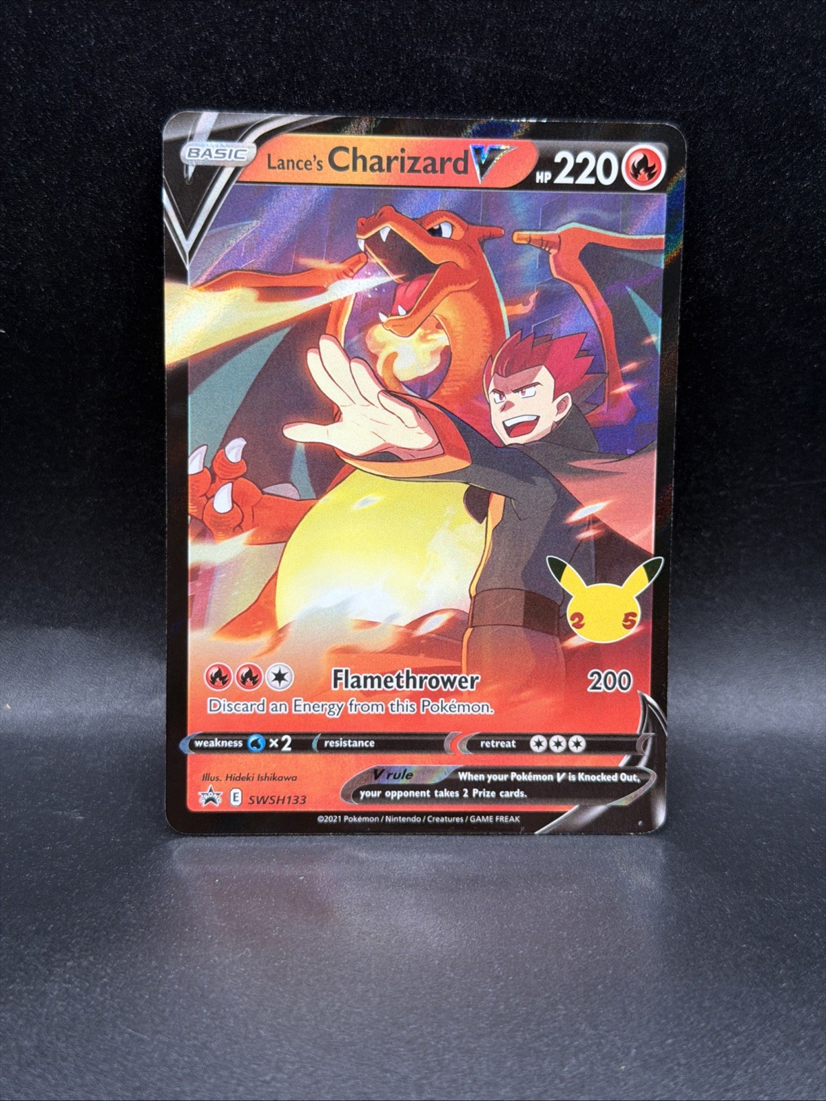 Lance’s Charizard V – SWSH133 Promo SWSH: Sword & Shield Promo Pokémon B