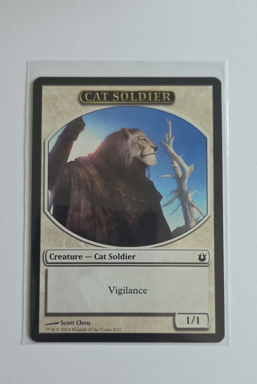 Cat Soldier Token Born of the Gods Regular NM Pack Fresh Random BACK!!