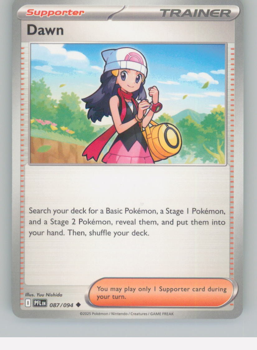 Dawn 087/094 UC Phantasmal Flames Pokemon NM