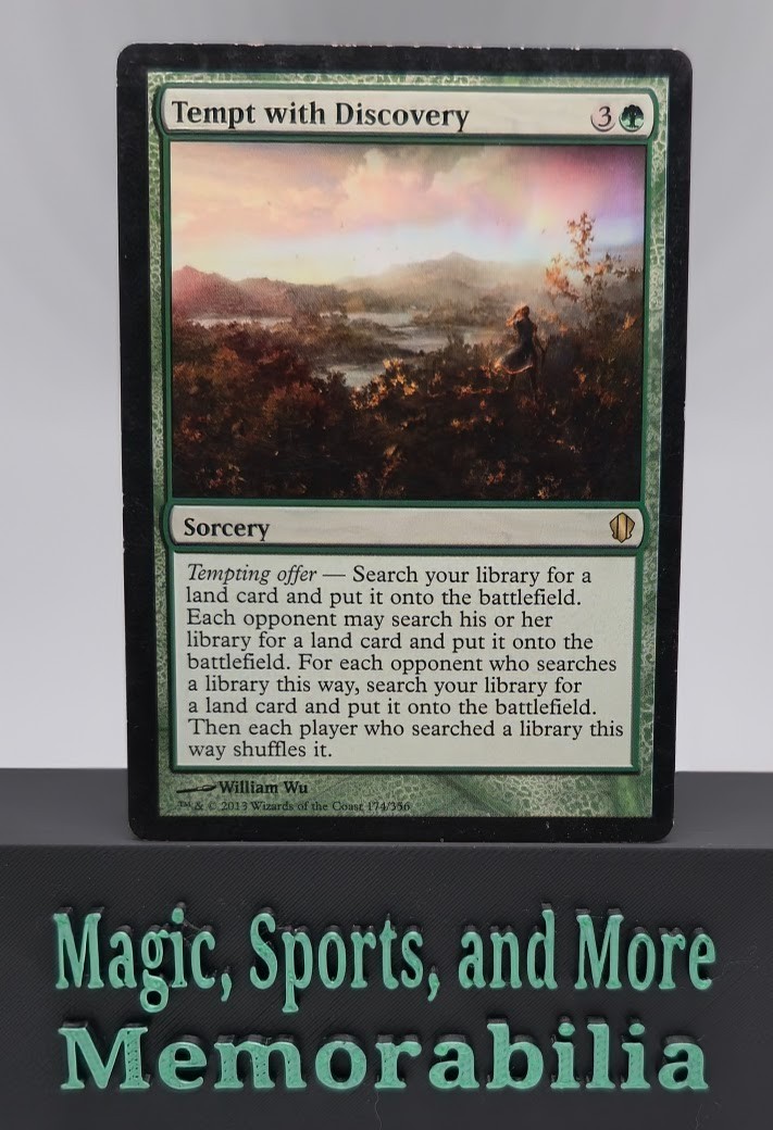 MTG Tempt With Discovery Commander 2013 Regular Rare Magic The Gathering LP