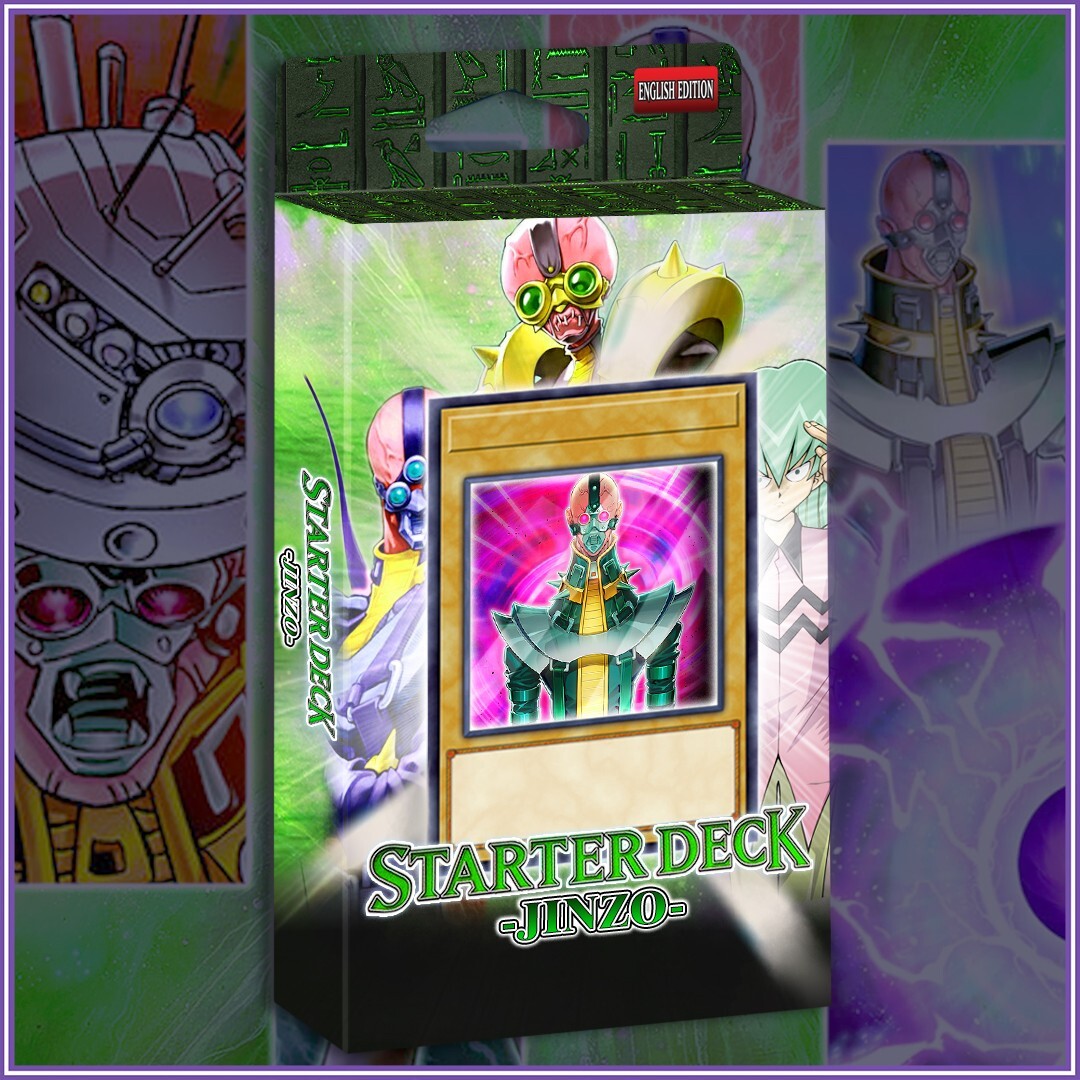 JINZO STARTER DECK 42 | Espa Roba Lord Amplifier Psychic Duelist Kingdom YuGiOh