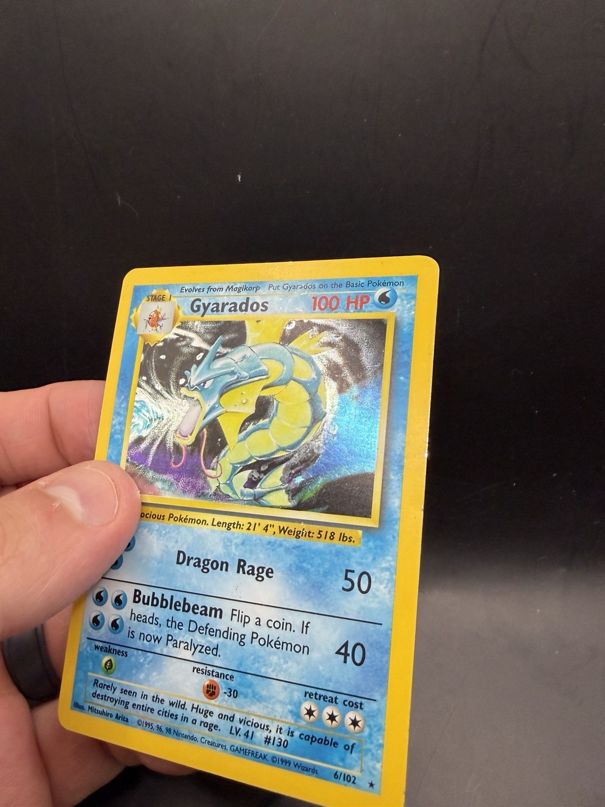 Gyarados 006/102 Base Set Holo
