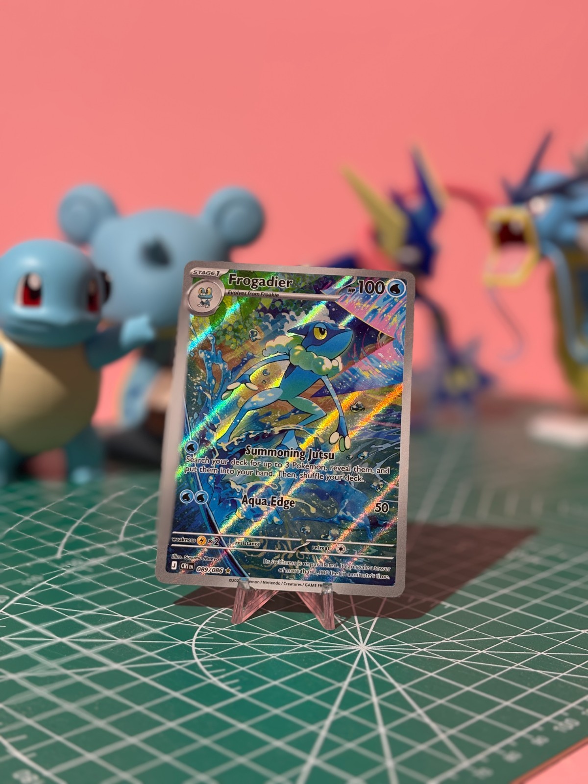 Frogadier 089/086 Me04: Chaos Rising Holo