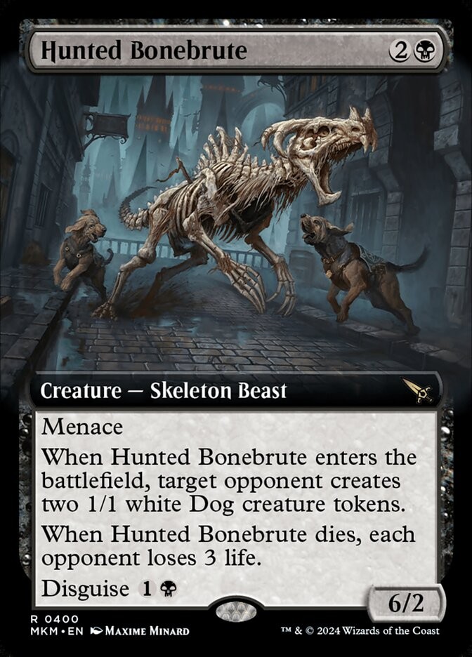 MTG Magic the Gathering Hunted Bonebrute (400/519) Murders at Karlov Manor LP