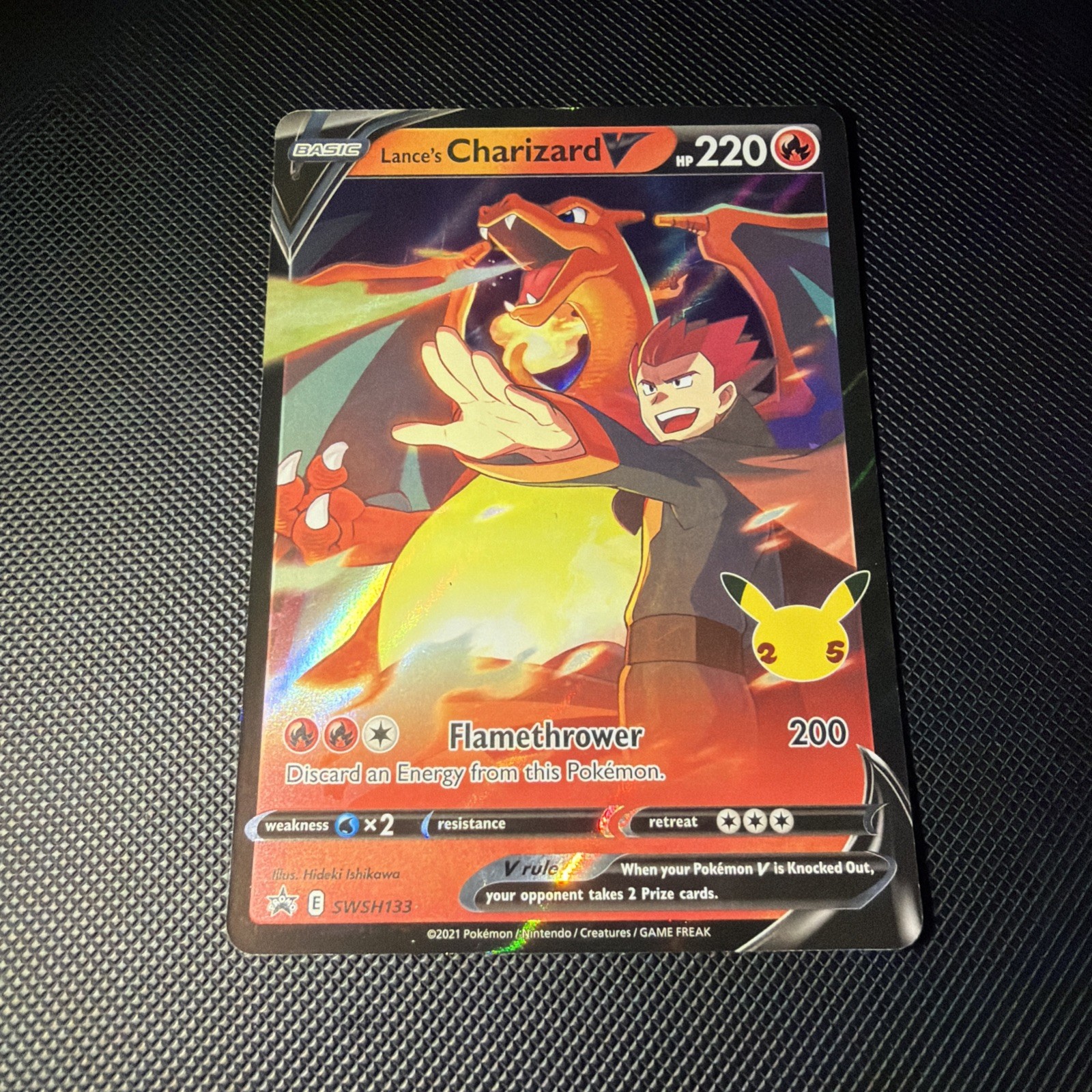 Lance’s Charizard V SWSH133 SWSH: Sword & Shield Promo Cards Holo