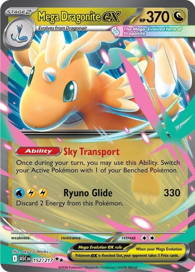 Mega Dragonite ex – 152/217 – ME: Ascended Heroes (ASC)