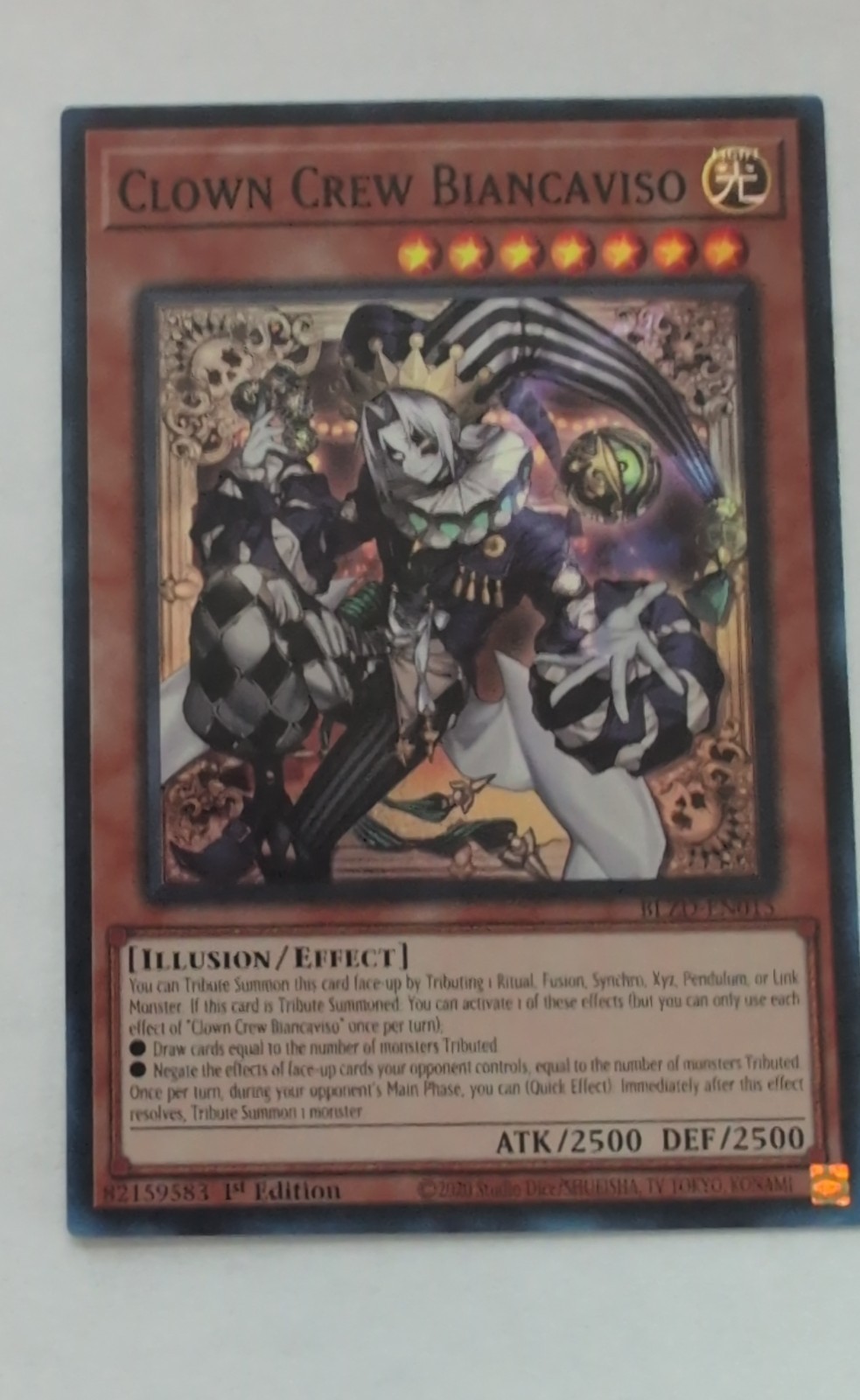 Clown Crew Biancaviso BLZD-EN015 Blazing Dominion 1st Edition