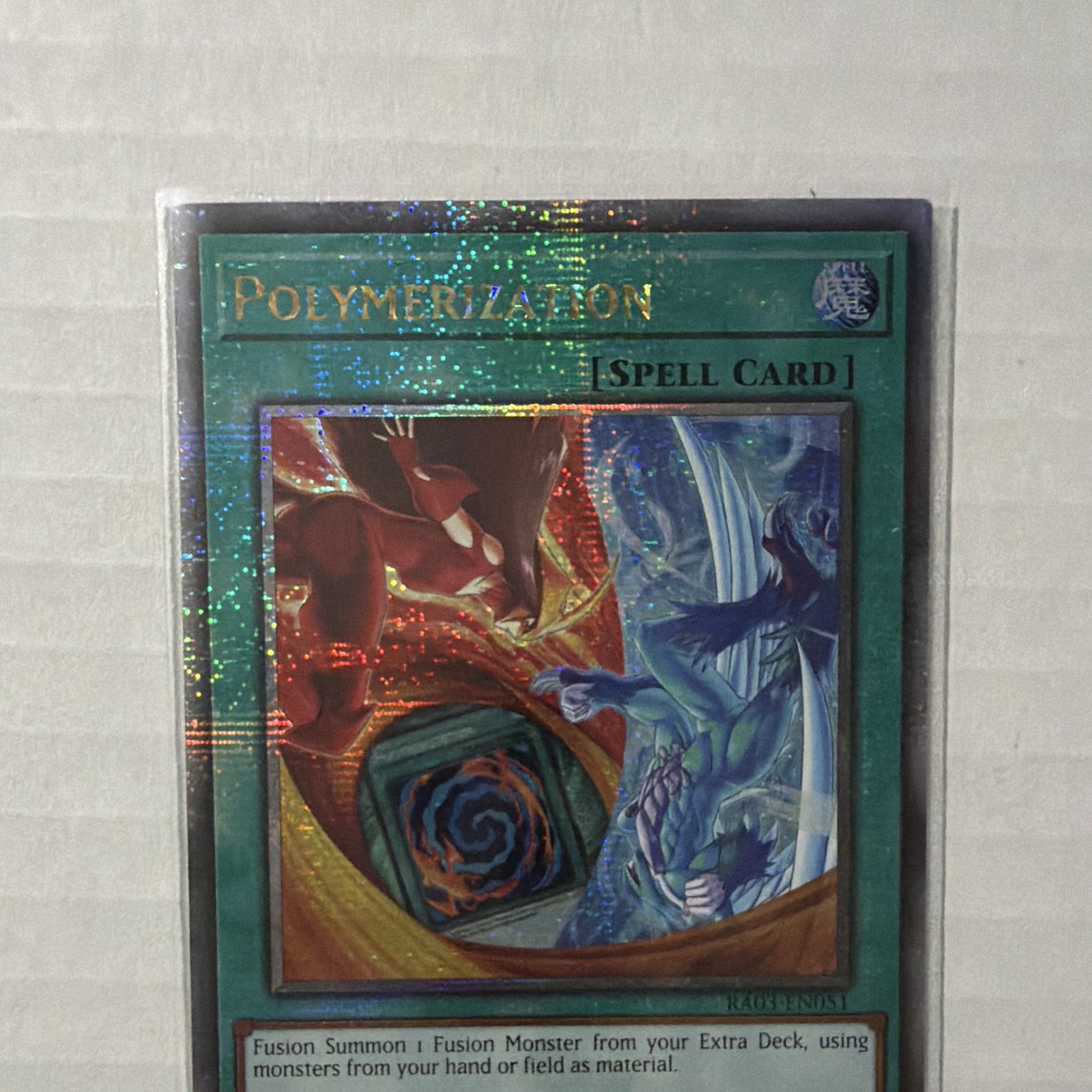 Konami Yu-Gi-Oh! Polymerization RA03-EN051 1st Ed Secret Rare Foil English