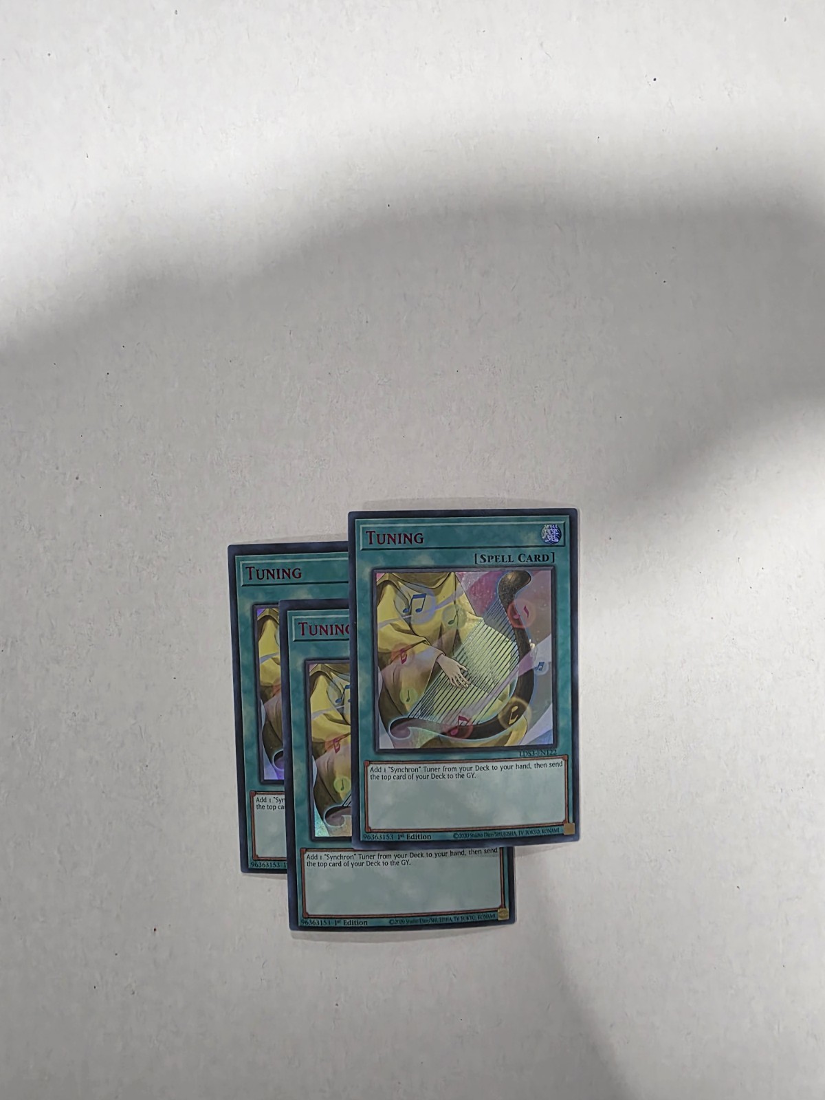3x Tuning (Red) – LDS3-EN122 – Ultra Rare – 1st Edition Yu-Gi-Oh! M/NM
