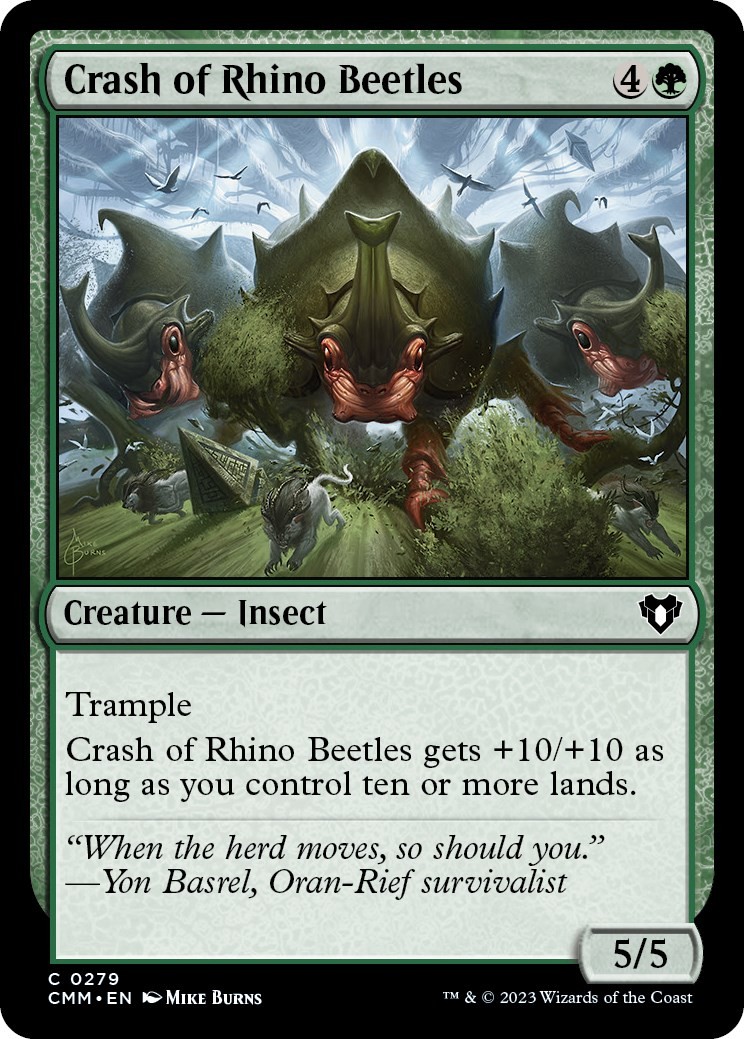 Crash of Rhino Beetles [CMM – 279] Lightly Played