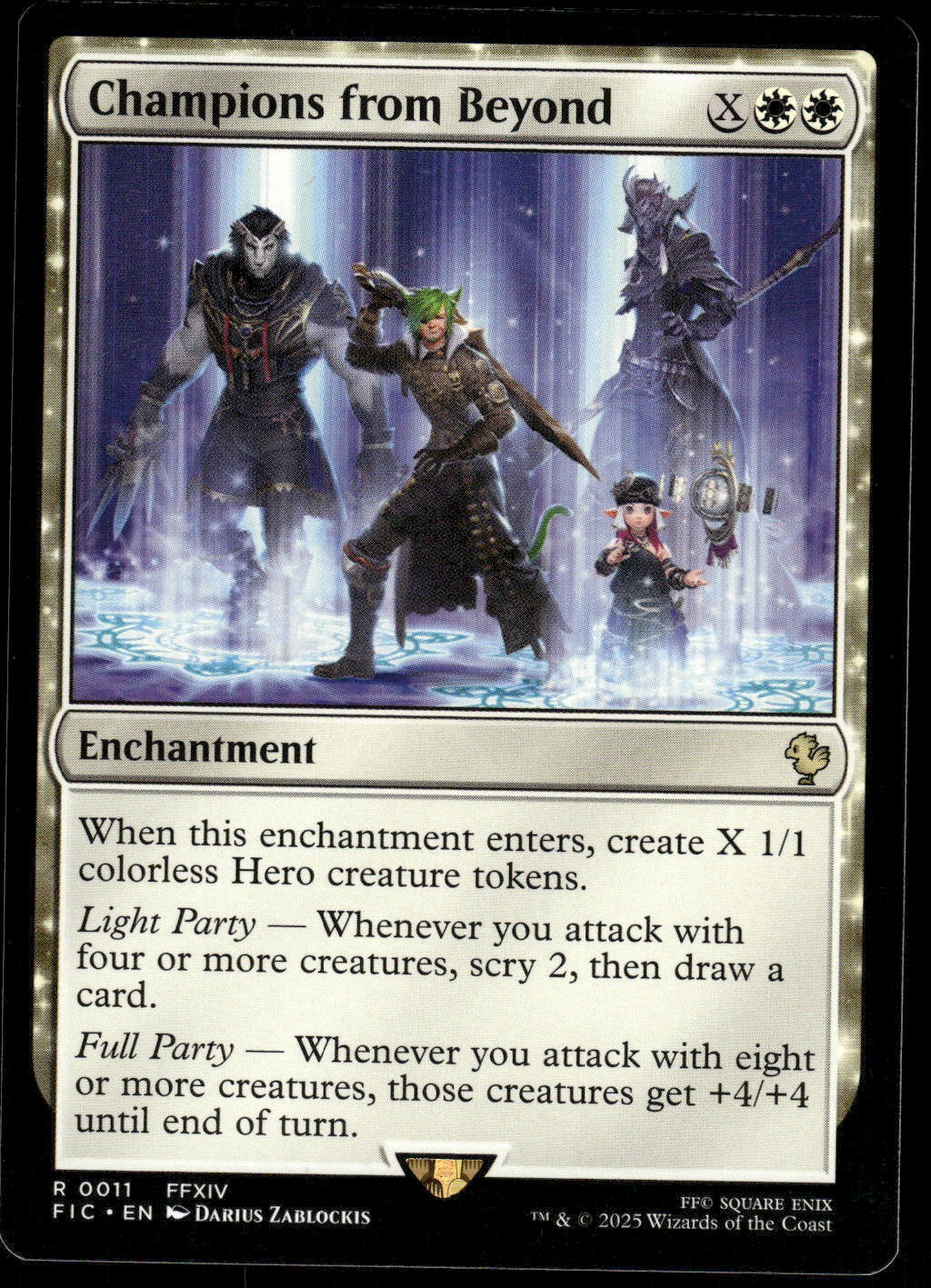 1x Champions from Beyond – Commander: FINAL FANTASY – NM – MTG