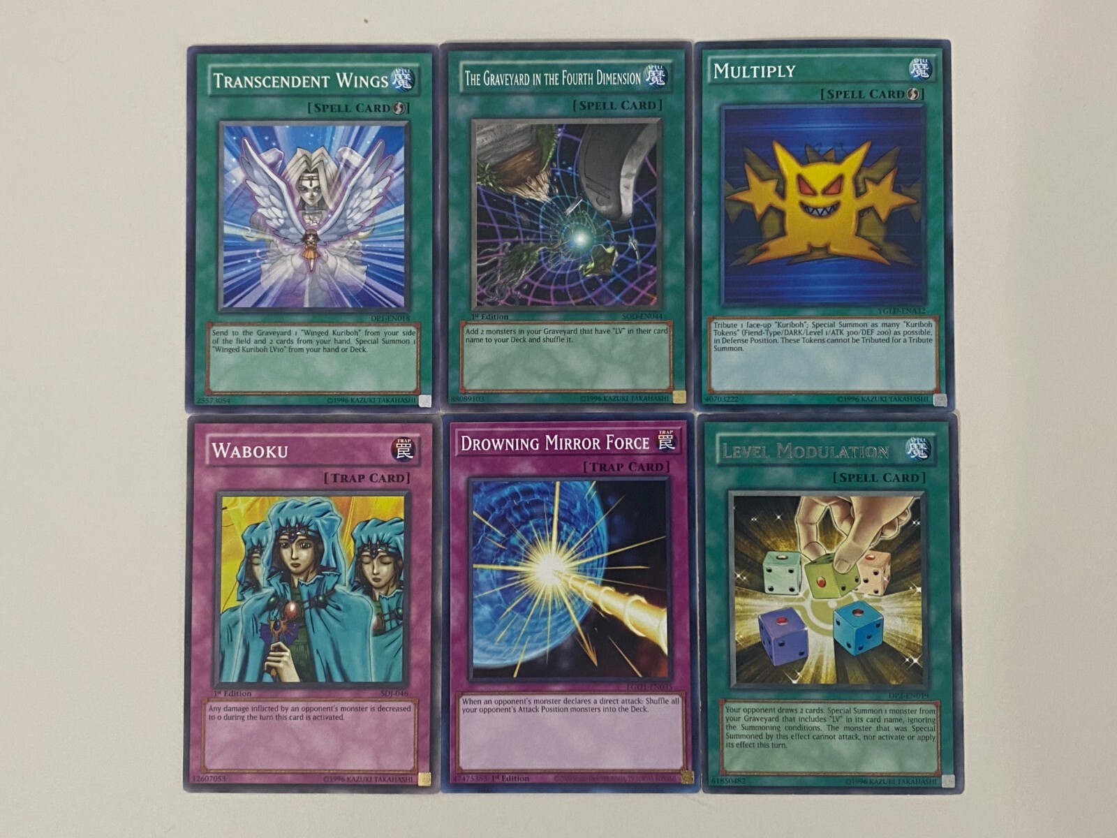 Yugioh Kuriboh Deck Multiply Winged LV10 LV9 Graveyard Level Waboku – Free Pack
