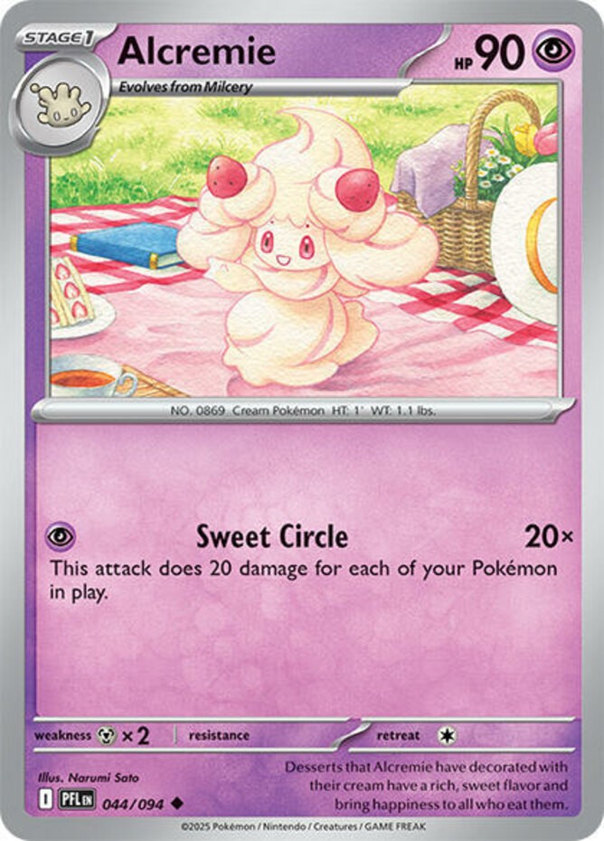 Alcremie – 044/094 – Uncommon – Lightly Played