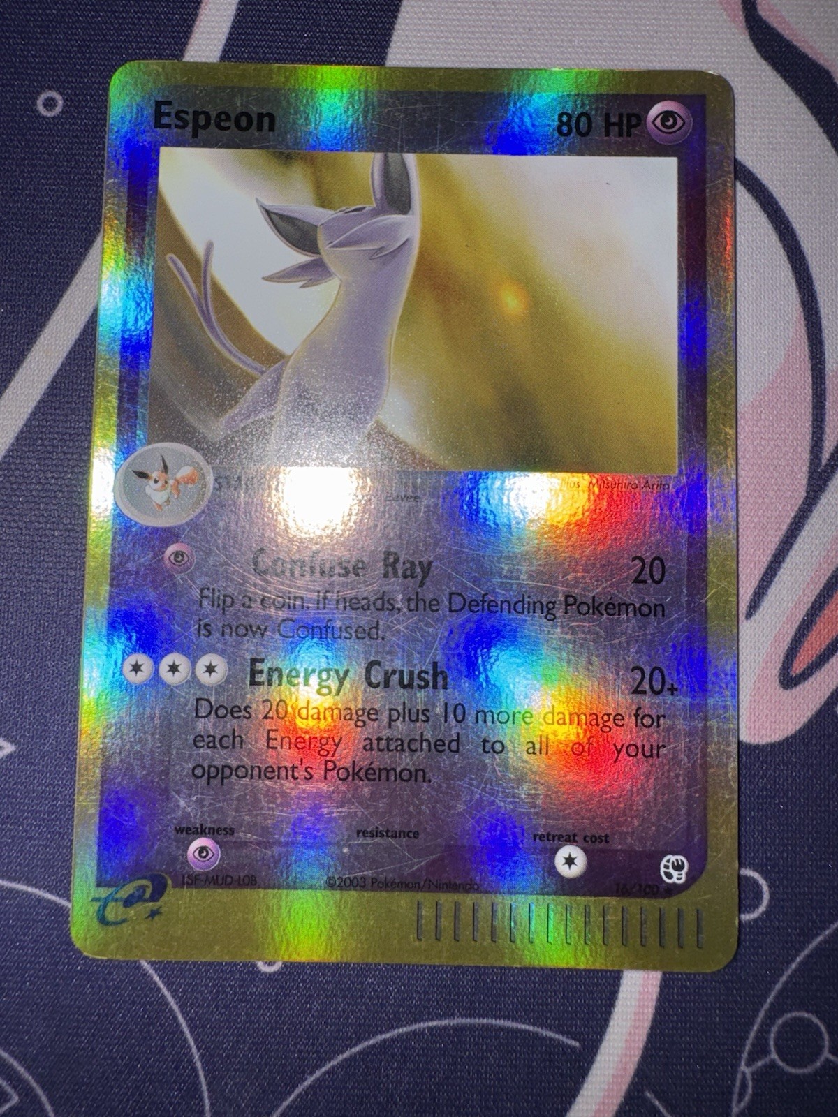 Espeon 16/100 Sandstorm Reverse Holo