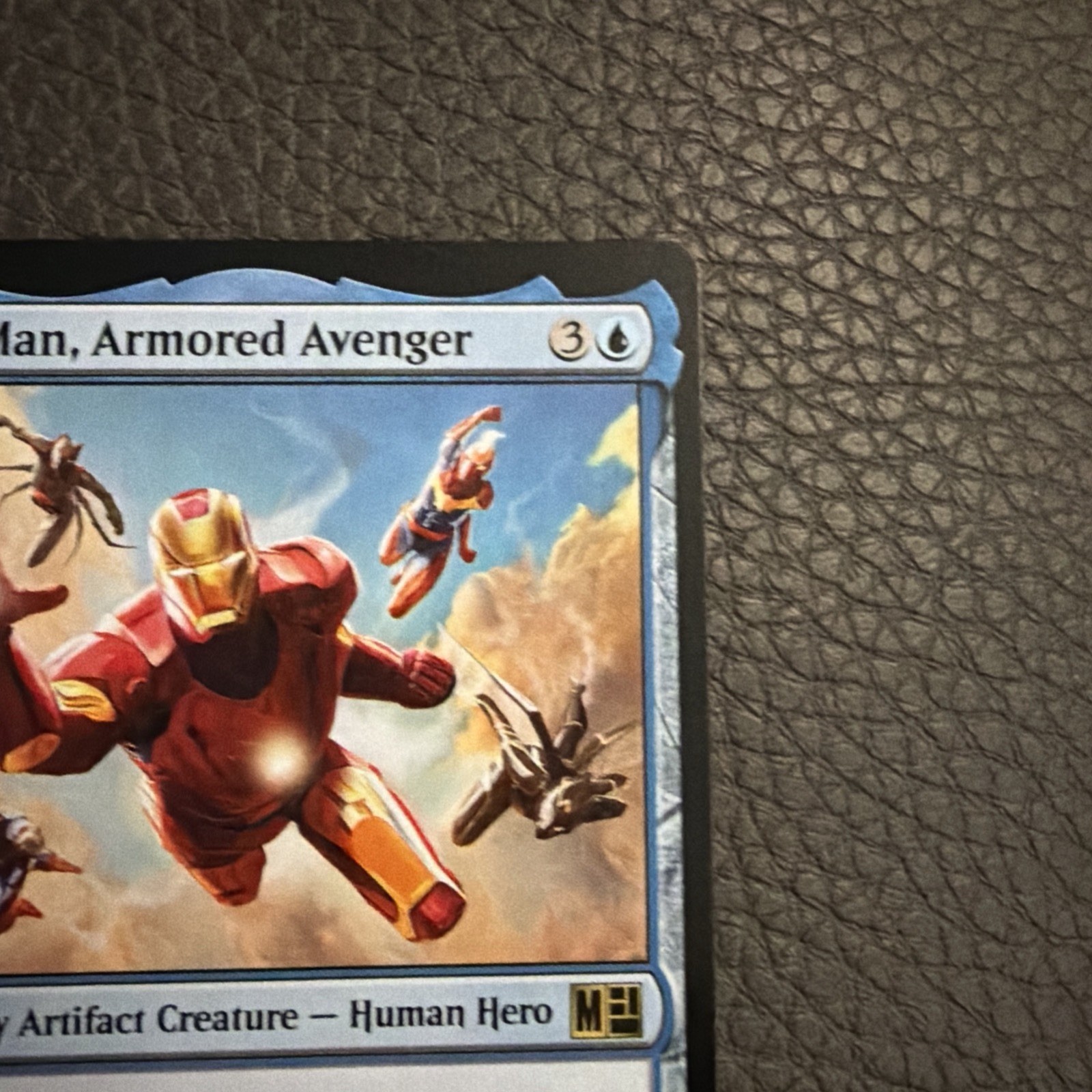 1x Iron Man, Armored Avenger – Commander: Marvel Super Heroes Near Mint – MTG