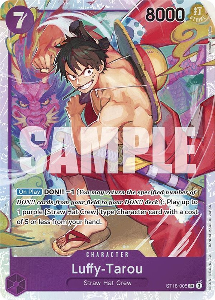 Luffy-Tarou ST-18 ST18-005 Super Rare Foil NM