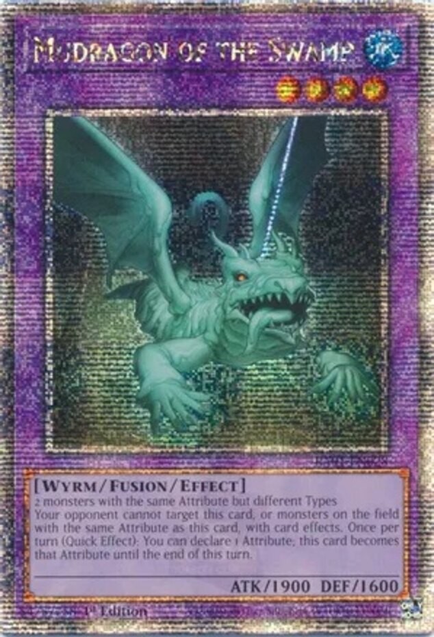 Mudragon of the Swamp – RA01-EN028 – Quarter Century Secret Rare – 1st Edition N