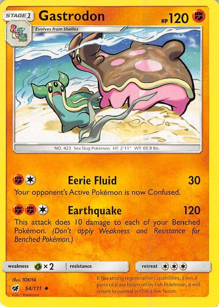 Gastrodon Uncommon SM – Crimson Invasion 54/111 LP