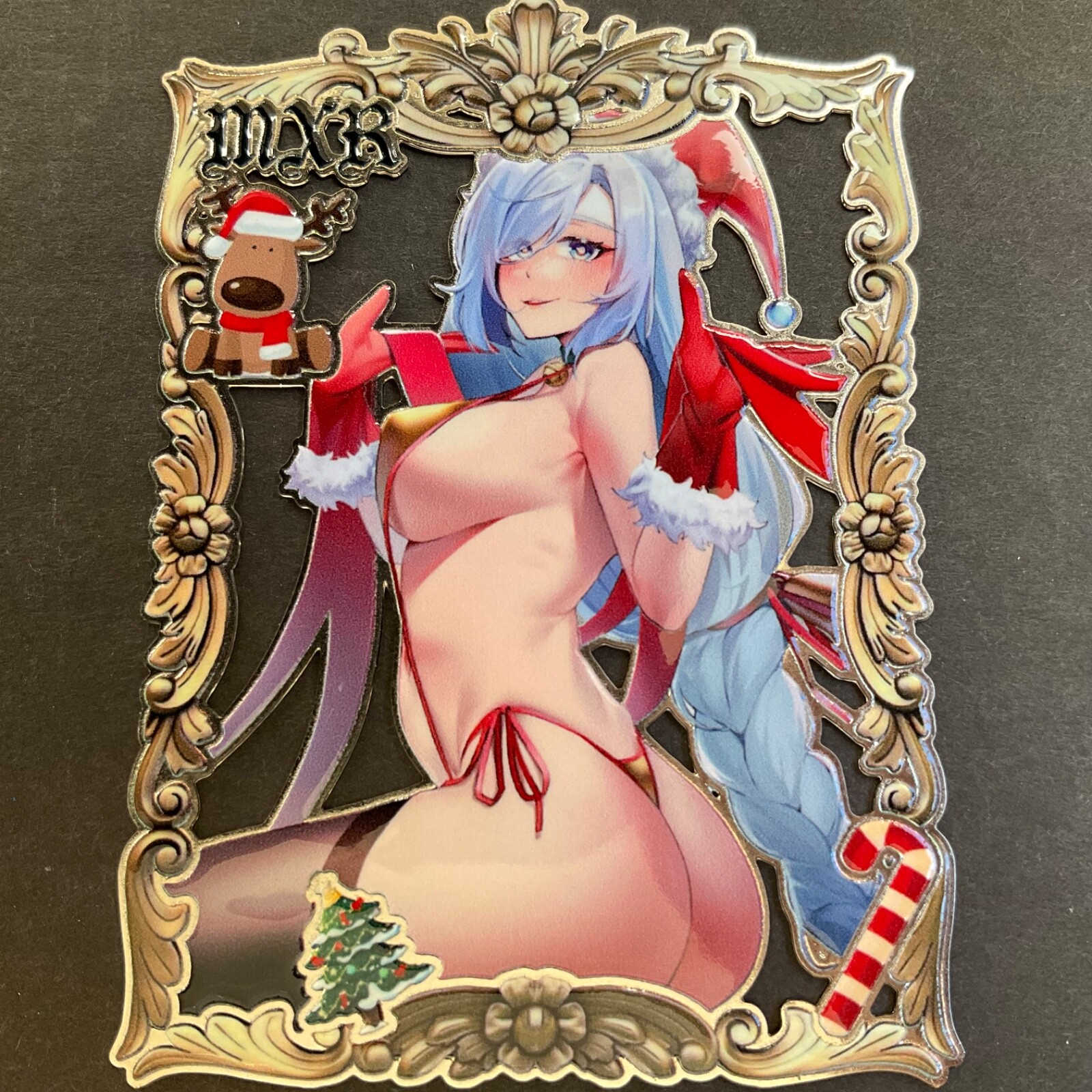 Goddess Story Gold METAL Card – Maiden Party – Serial Number #/200! Anime Bikini