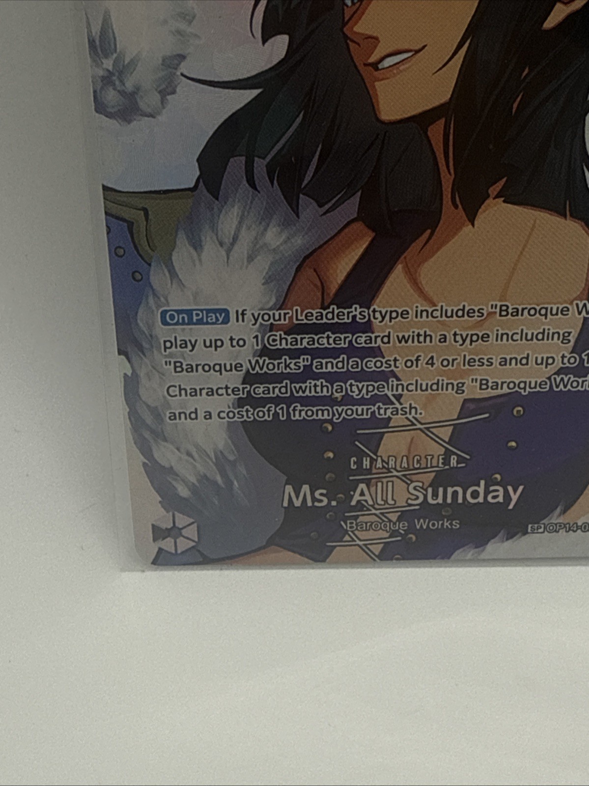 One Piece OP-16 Ms. All Sunday SP Foil Alt Art EN OP14-084 SR The Time Of Battle