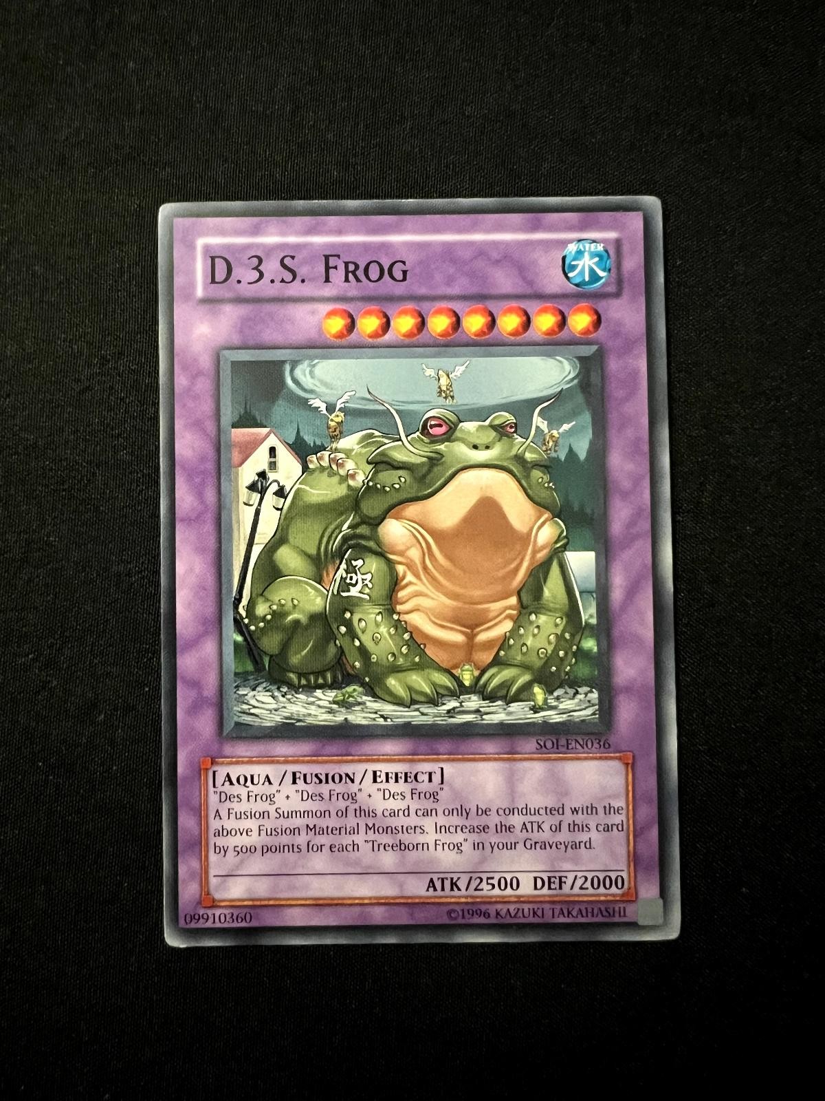 D.3.S. Frog SOI-EN036 C Shadow of Infinity Yu-Gi-Oh Unlimited LP