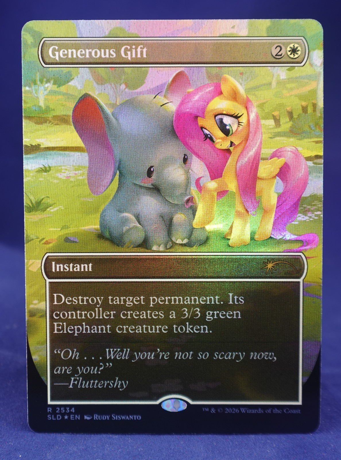 Generous Gift (FOIL 2534) MTG – Secret Lair Drop My Little Pony SLD – NM