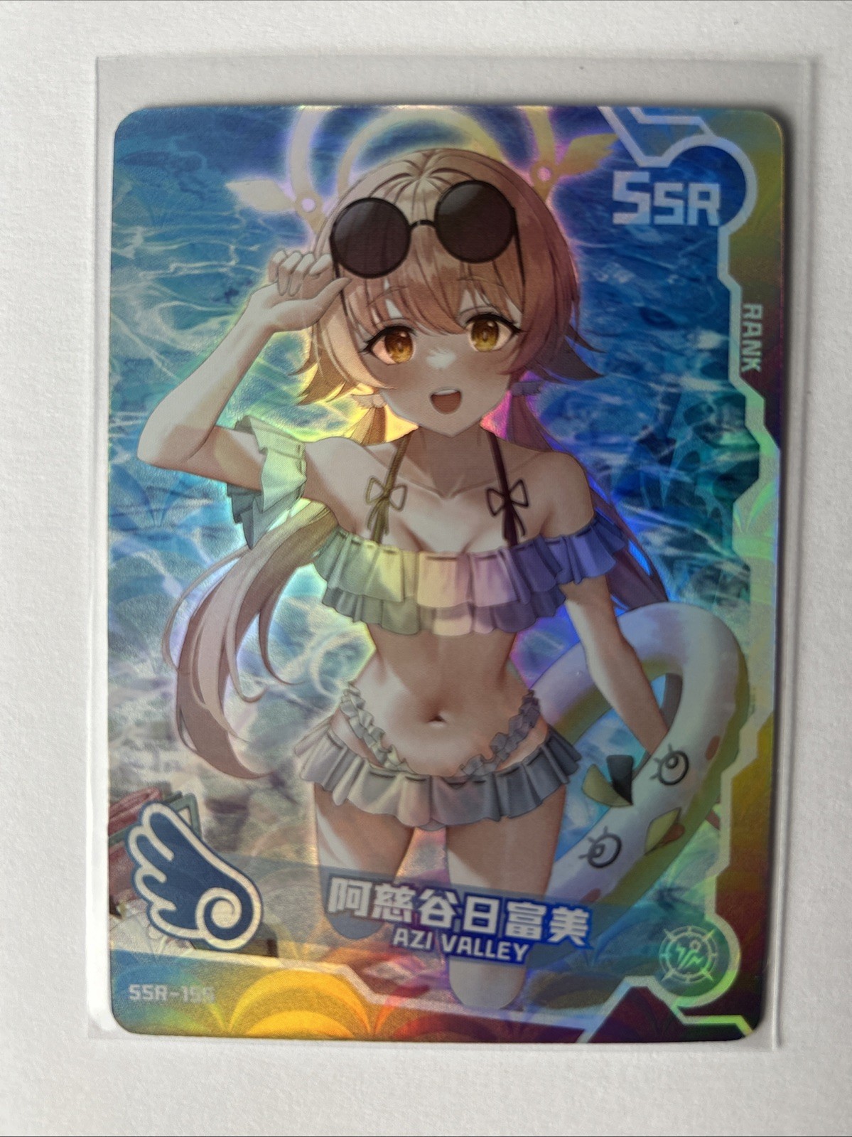 Maiden Swimsuit Goddess Story Waifu Party Girl Anime Azi Valley Bikini Holo Foil