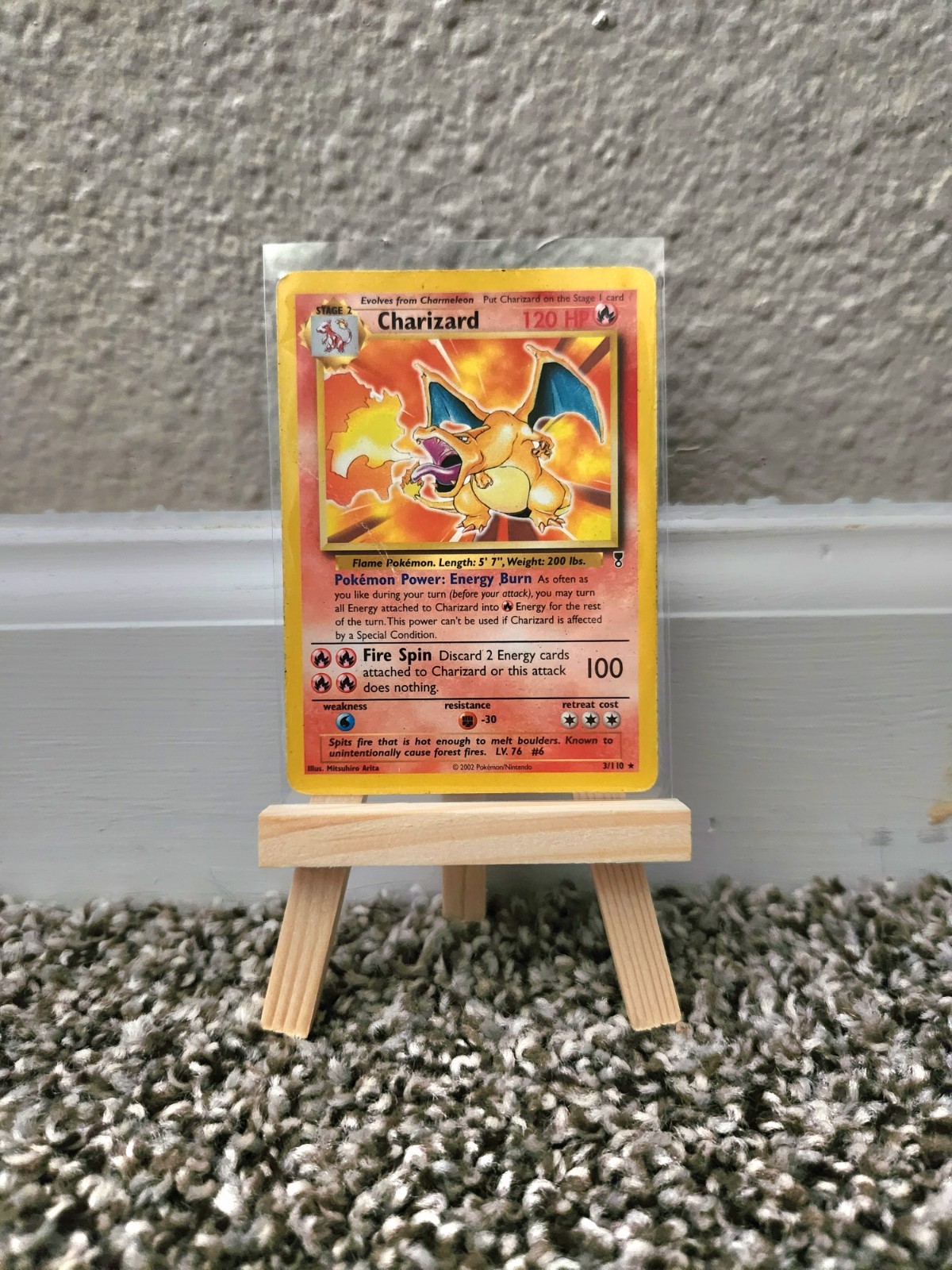 Charizard – 3/110 Regular Non Holo 2002 Legendary Collection