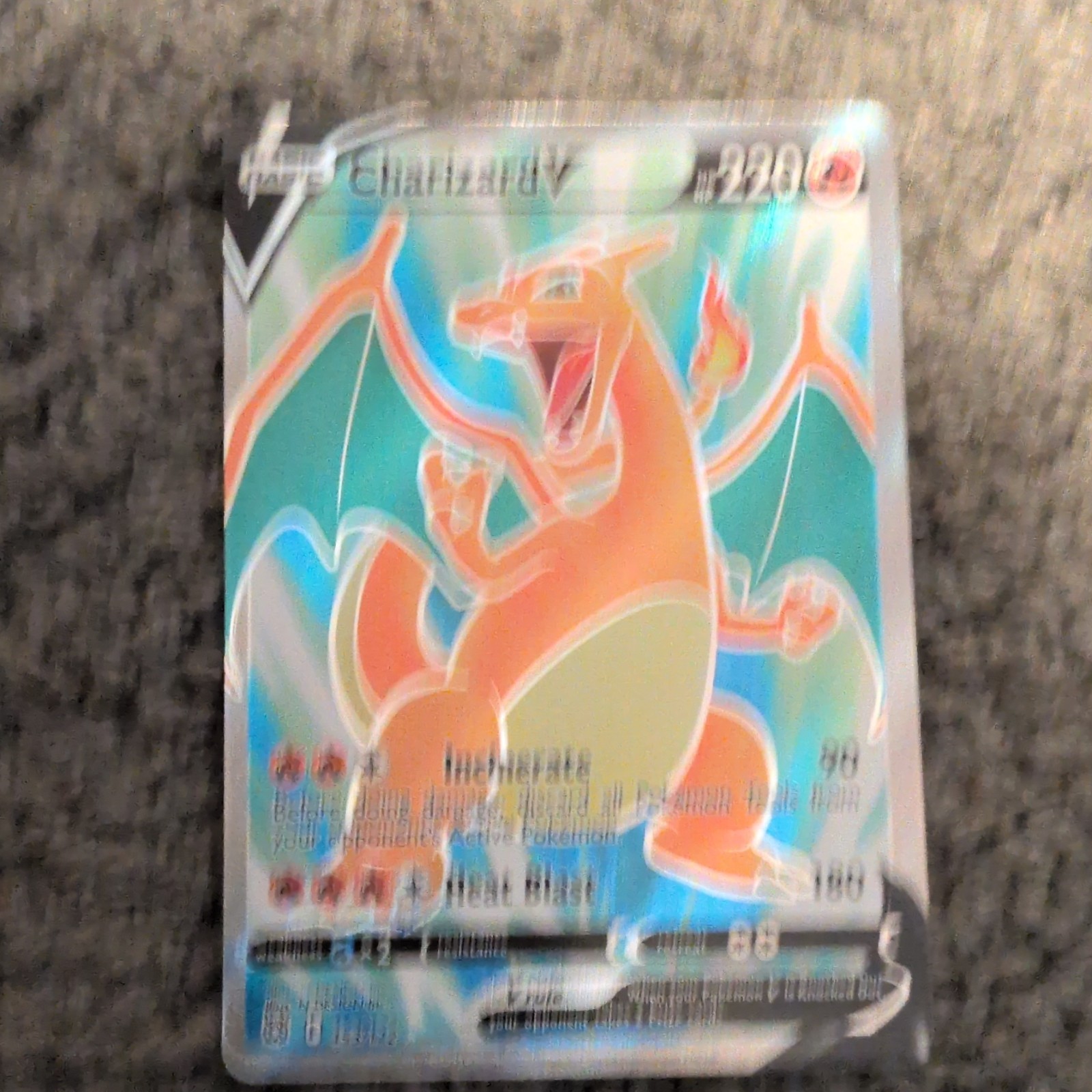 Charizard V Full Art 153/172 Brilliant Stars Holo Ultra Rare English 220 HP