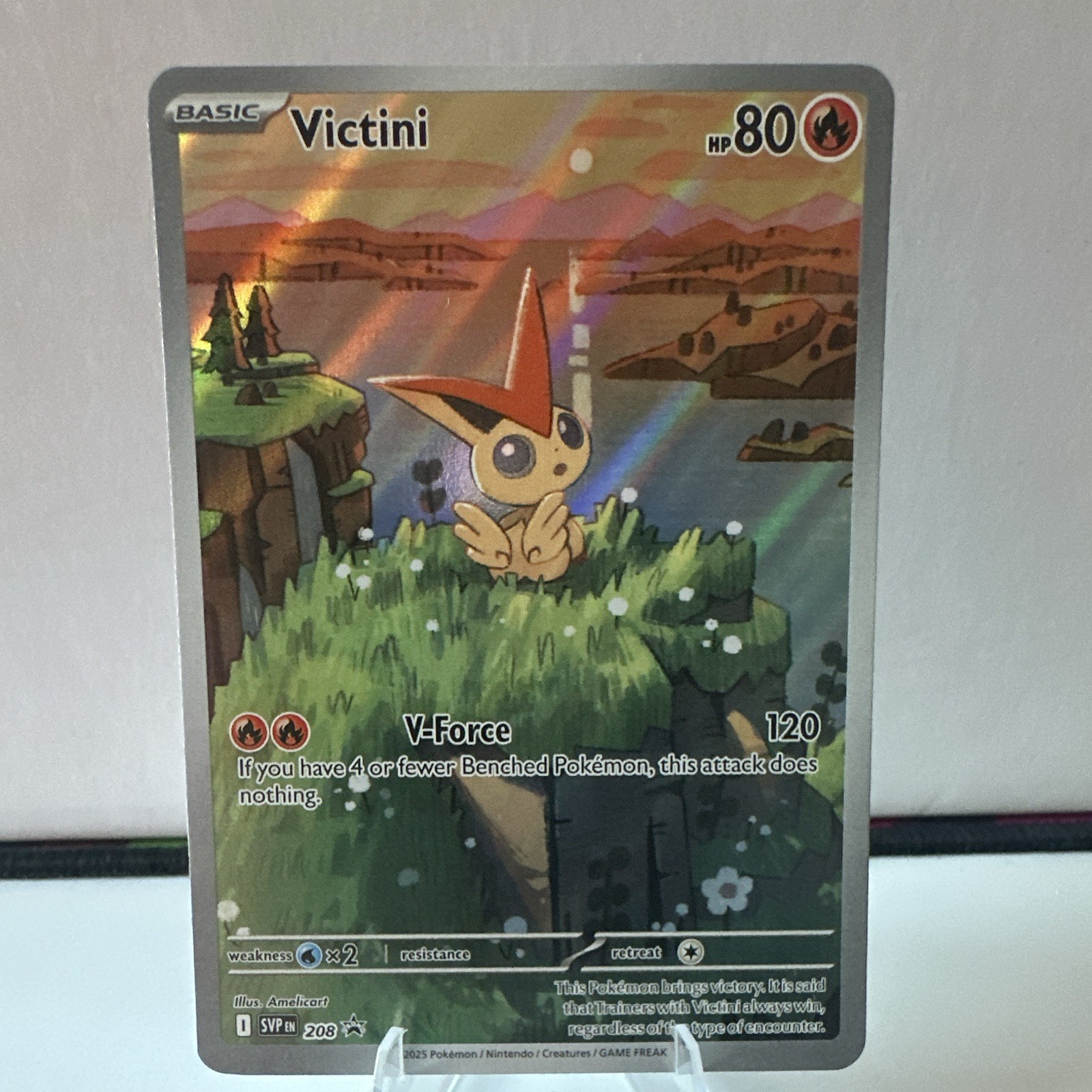 Victini 208 Sv: Scarlet & Violet Promo Cards Promo Holo Basic 80 HP EN