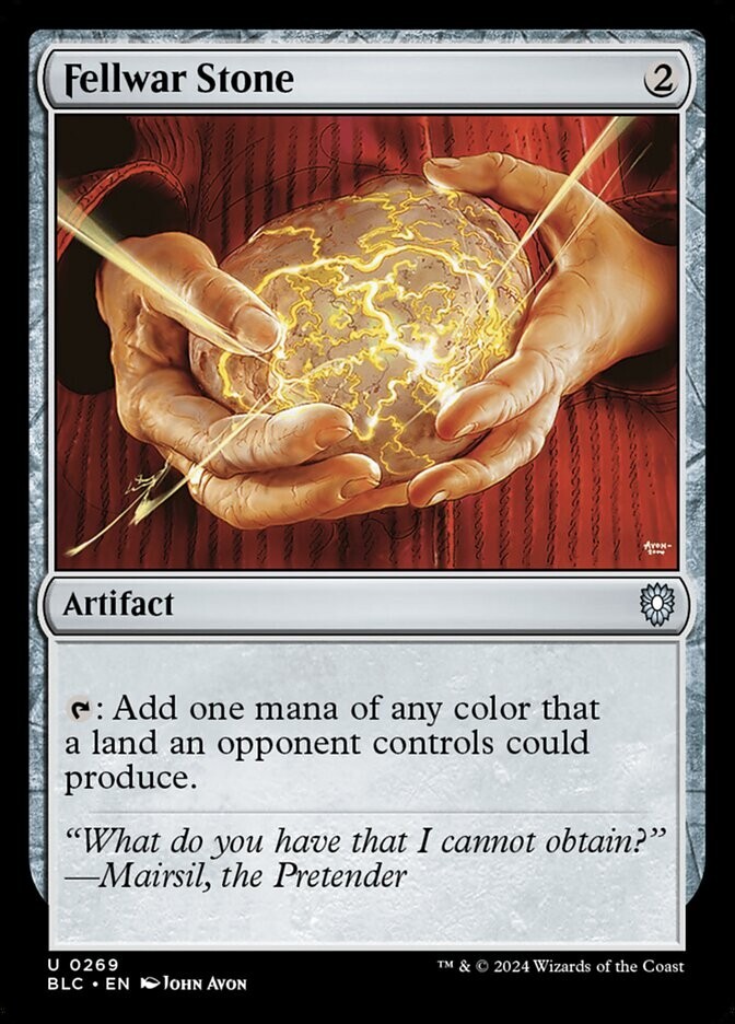 Fellwar Stone 0269 Non Foil Uncommon Bloomburrow Commander MTG NM