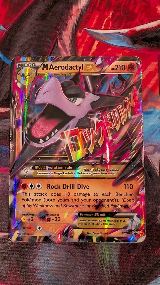 M Aerodactyl EX XY98 XY Promos Black Star Promo