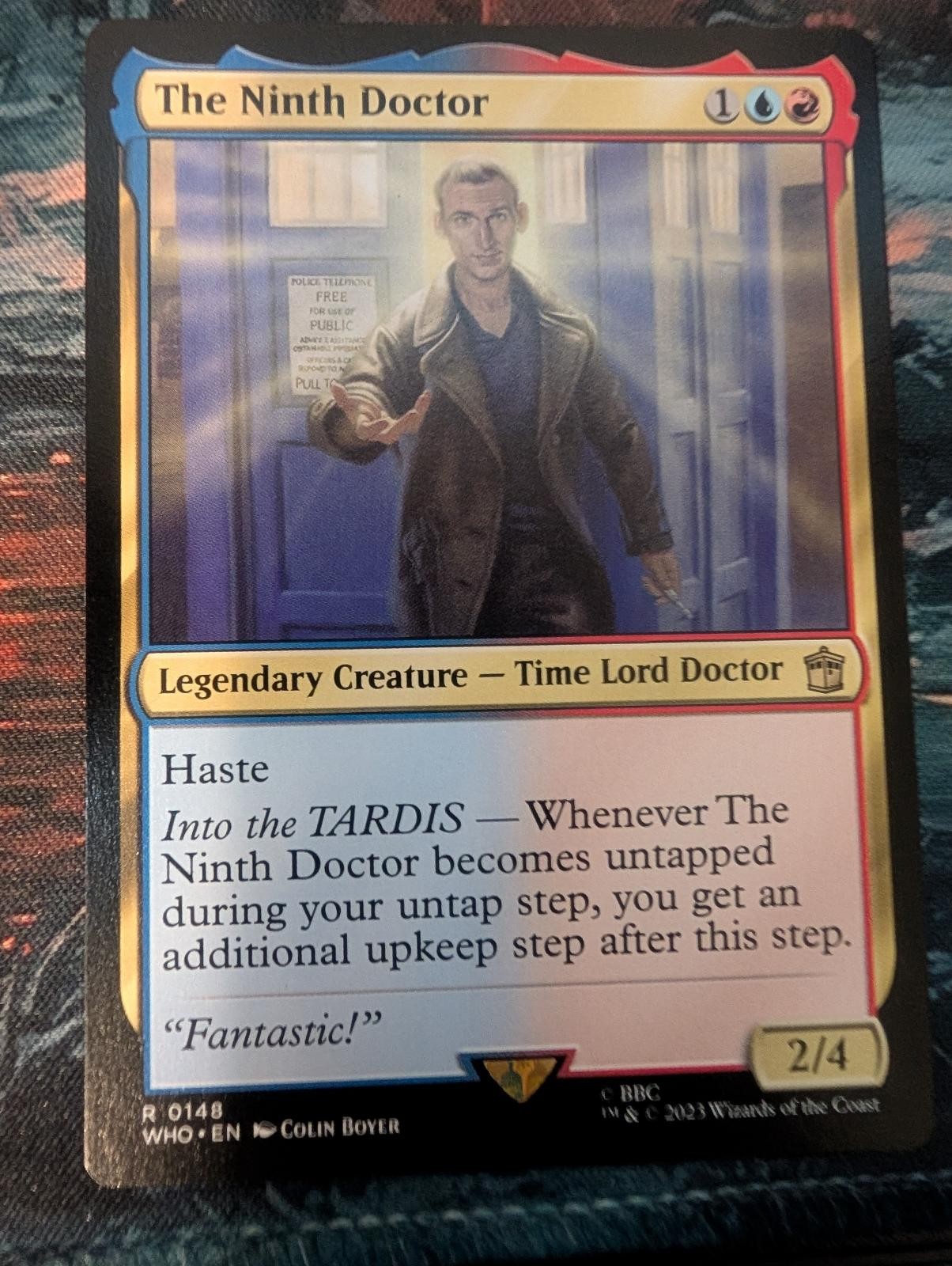 The Ninth Doctor 148 Rare Universes Beyond: Doctor Who Magic: The Gathering LP