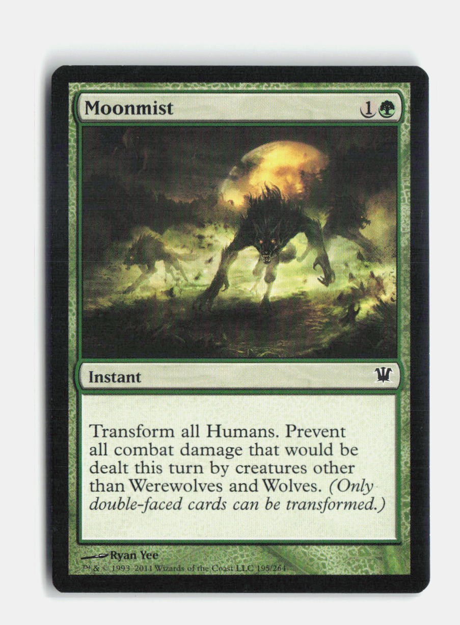 Moonmist 195 Innistrad MTG LP