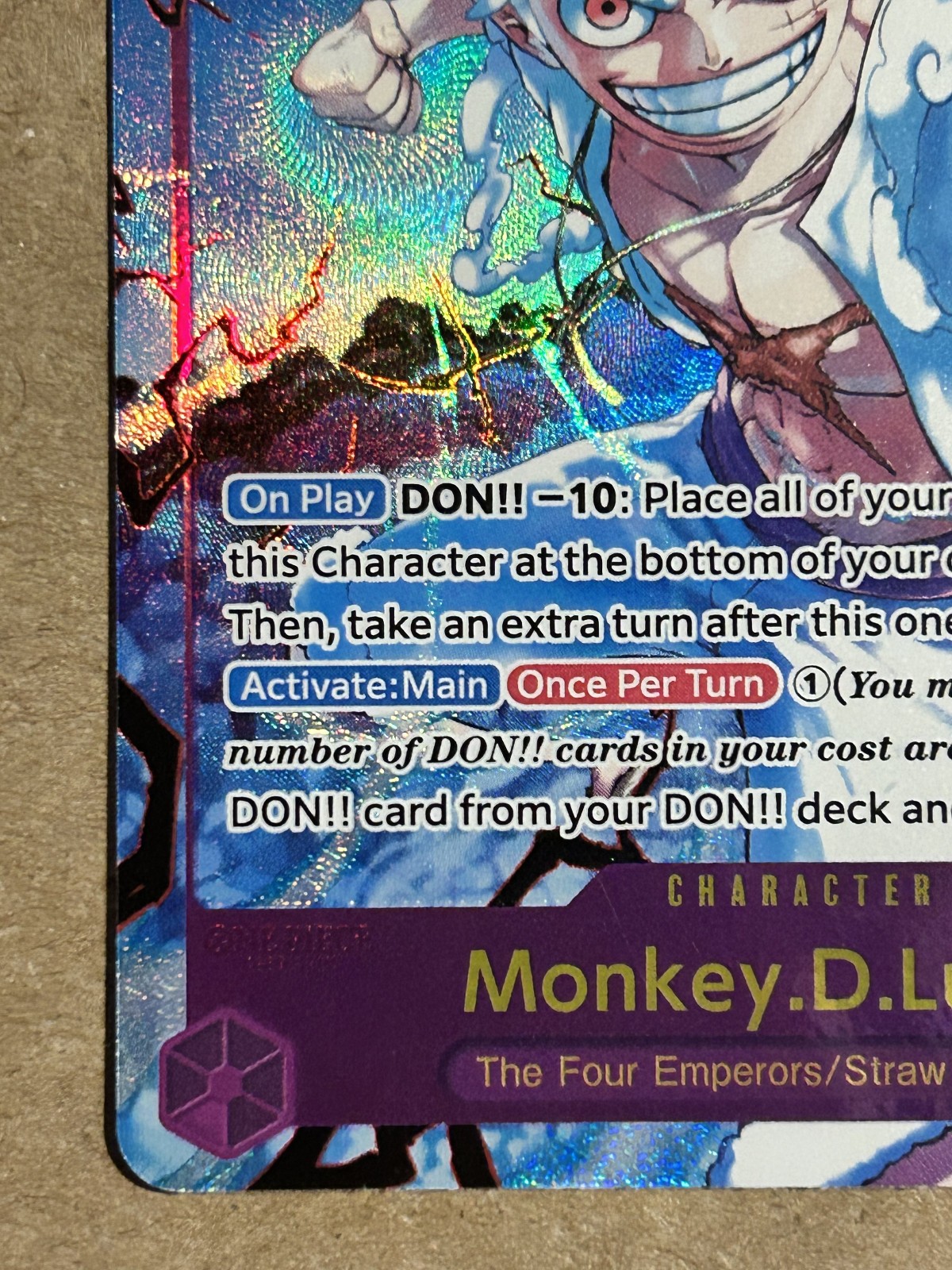 Monkey.D.Luffy (OP05-119) (Alternate Art) English PRB01 One Piece NM