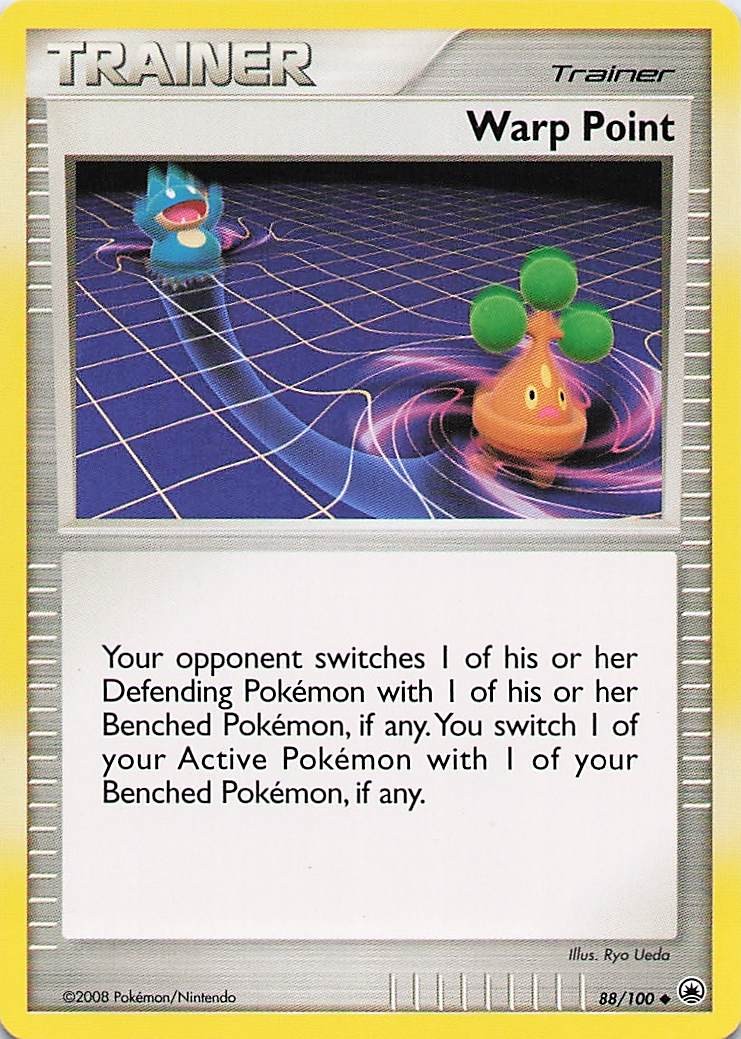 Warp Point – (Feat Munchlax & Bonsly) Uncommon 2008 Majestic Dawn 88/100 NM