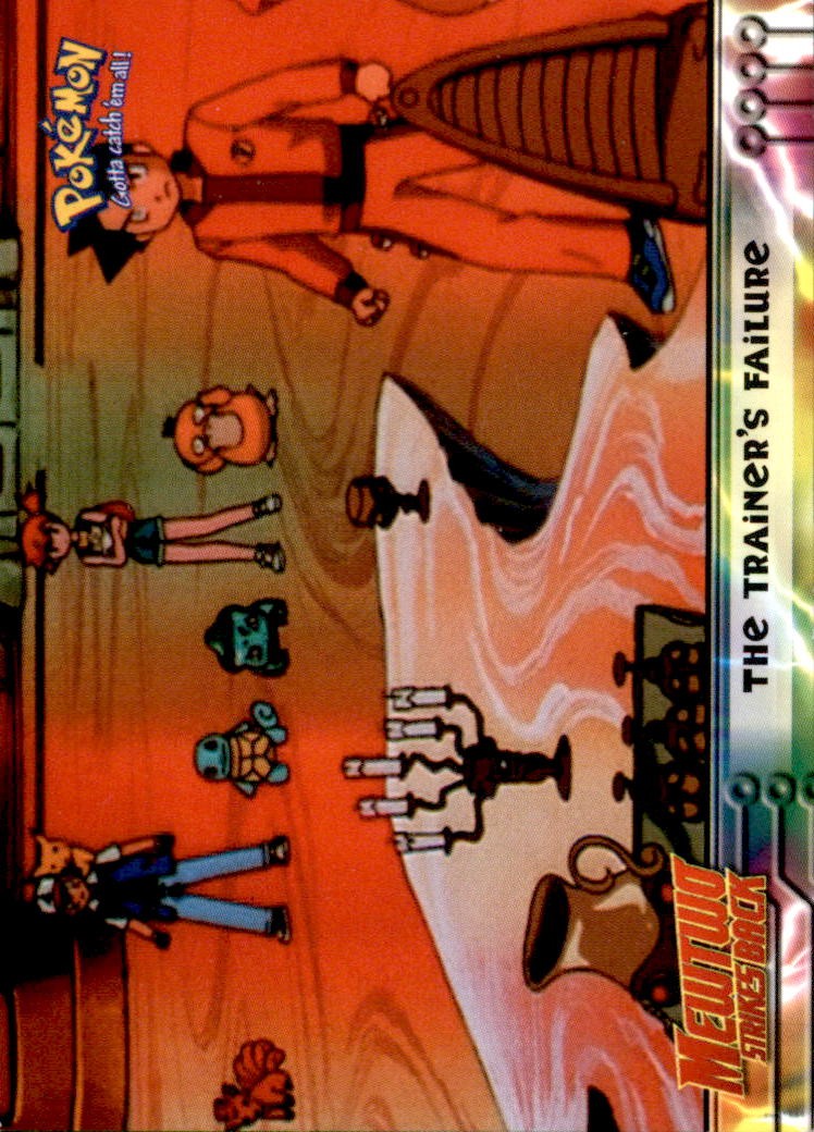 Pokemon Topps The First Movie Trading Cards The Trainer’s Failure #22 LP