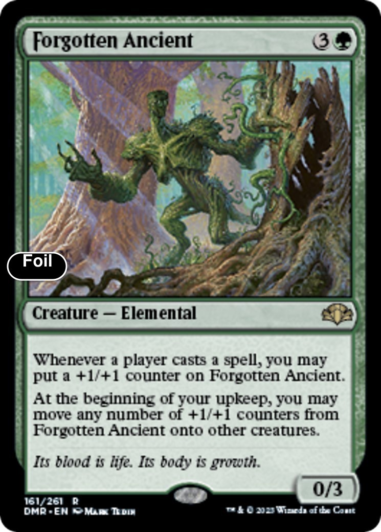Forgotten Ancient [Dominaria Remastered] NM Foil – Magic