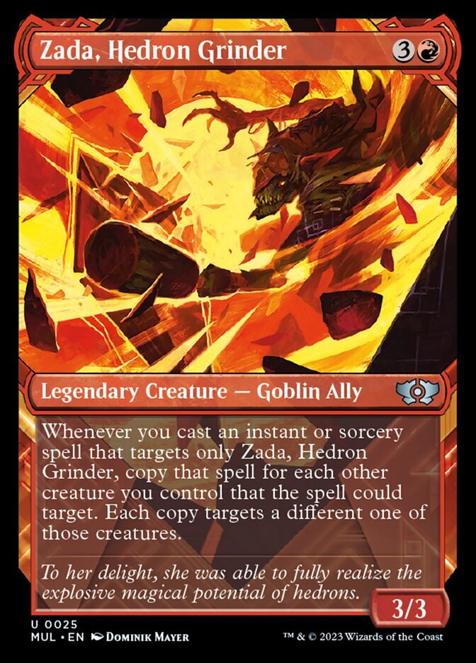 MTG Zada, Hedron Grinder (25/210) March of the Machine Multiverse Legends LP