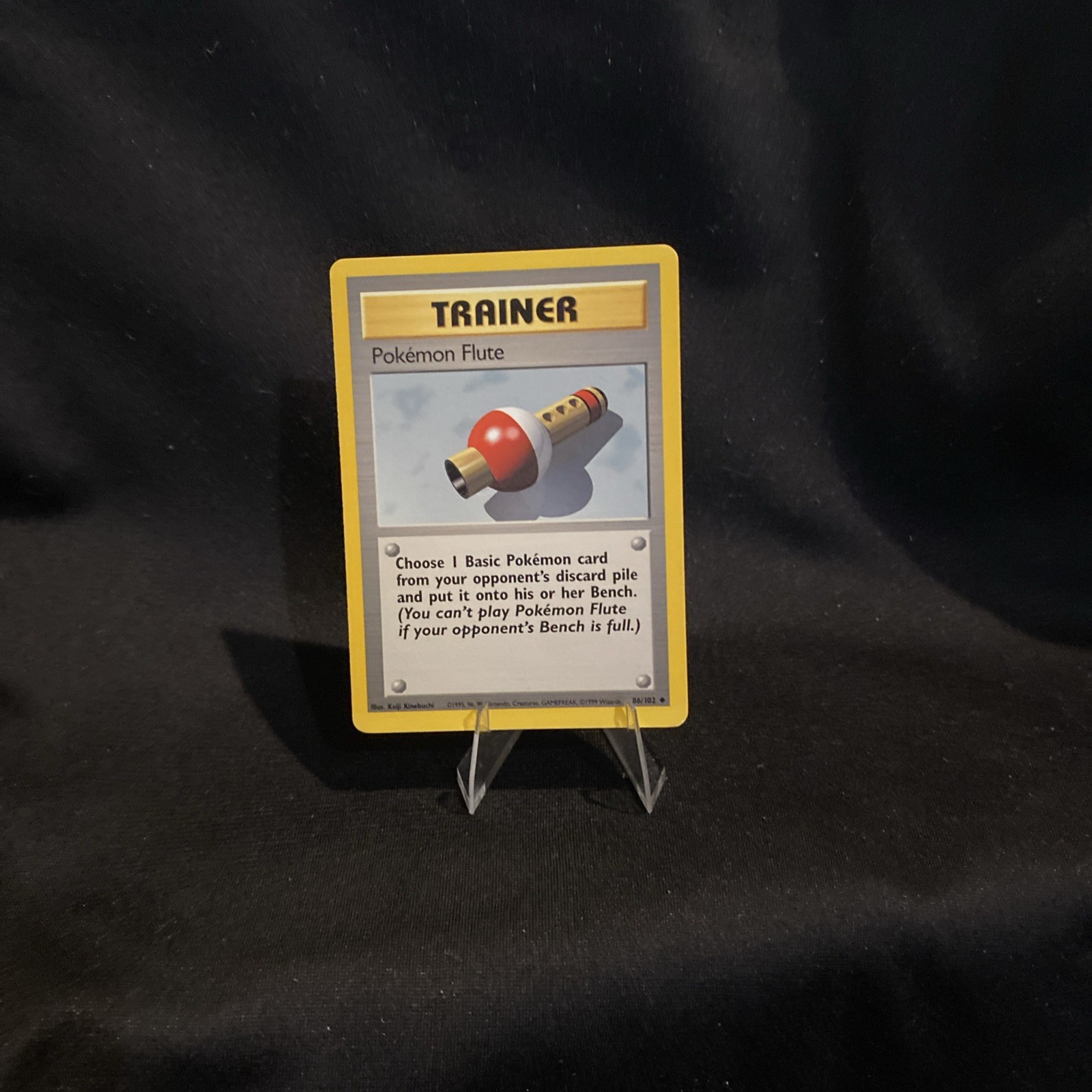 Pokemon Base Set Pokemon Flute 86/102 Trainer