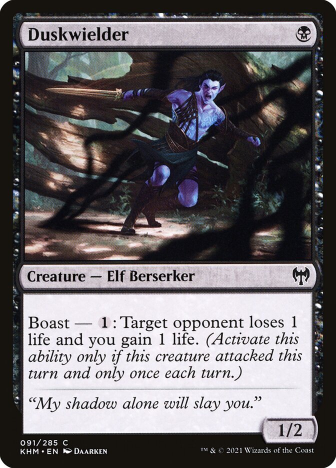 Duskwielder (091) Kaldheim x4 4x KHM MTG Playset Magic