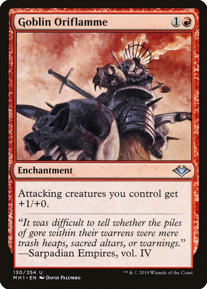 NM – Goblin Oriflamme [MH1 – 130] Modern Horizons