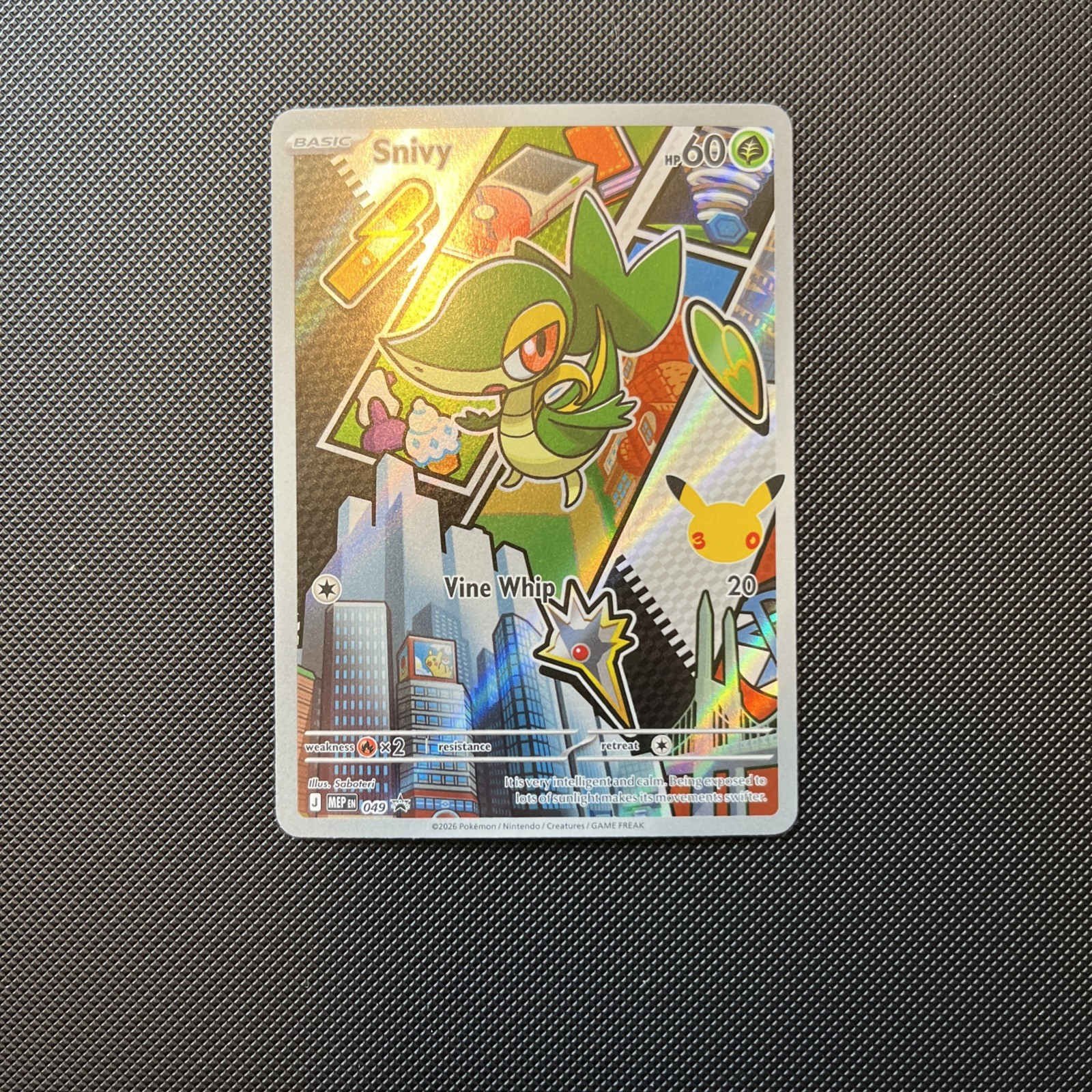 Series 2 Pokemon First Partner Illustration – Snivy 049, Tepig 050, Oshawott 051