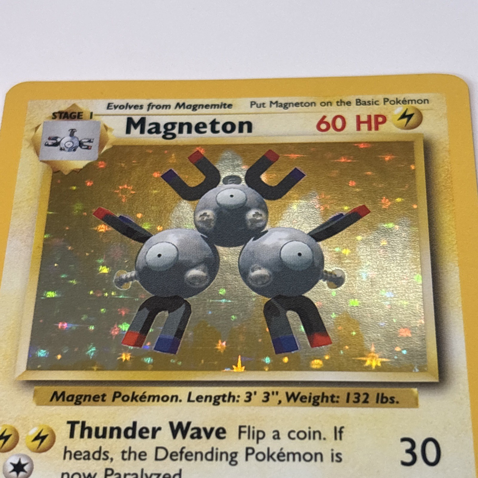 Magneton 009/102 Base Set Holo Pokémon TCG