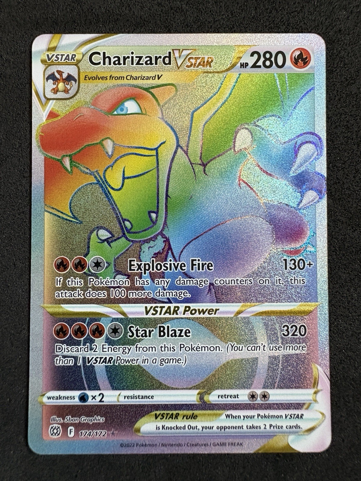 Charizard VSTAR 174/172 Brilliant Stars NM