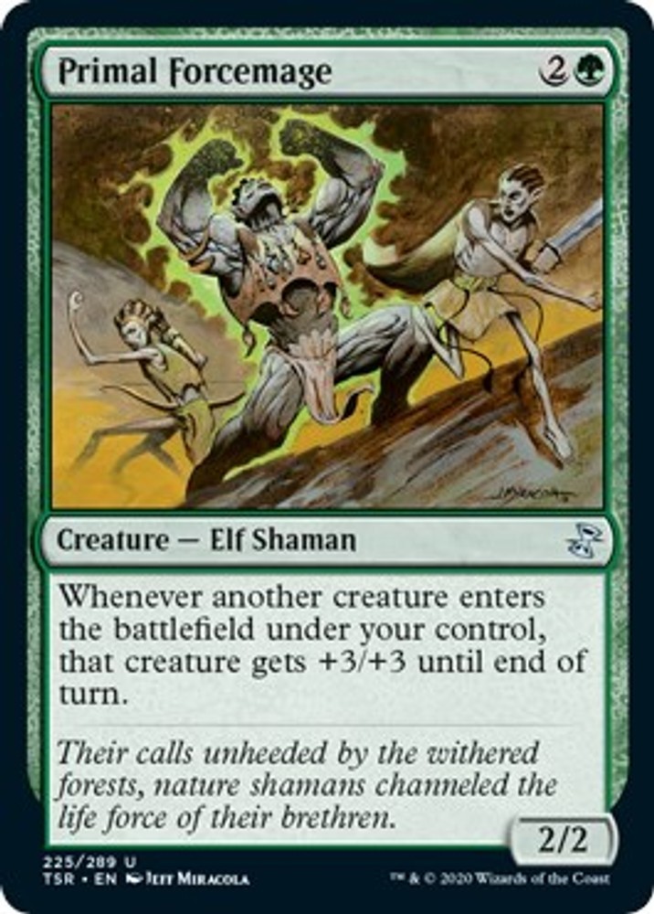 Primal Forcemage – 225 – NM – Uncommon – Time Spiral: Remastered