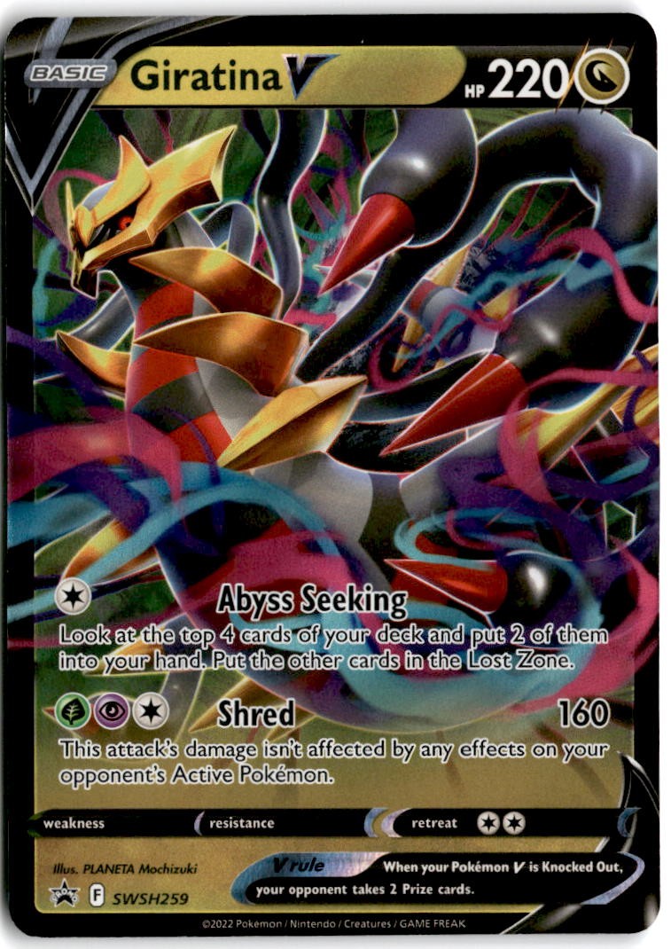 Giratina V – Promo SWSH: Sword & Shield Promo Cards SWSH259 NM