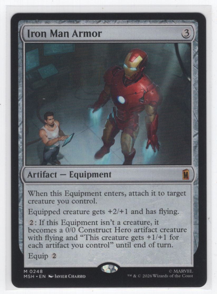 #248 2026 Marvel Super Heroes } Iron Man Armor Mythic