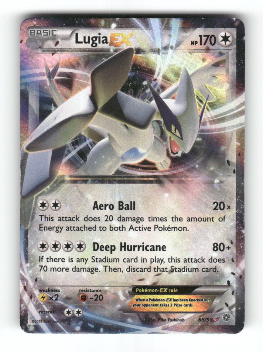 Lugia EX – 68/98 – Ancient Origins – Pokemon – EX Rare – Holo LP